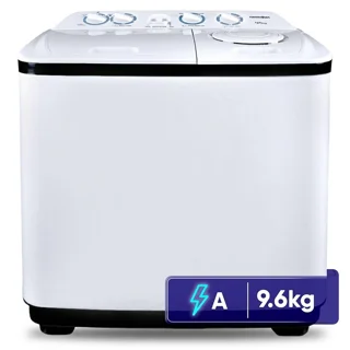 ماشین لباسشویی دو قلو 9.6 کیلوگرم نیمه‌اتوماتیک پاکشوما مدل NA9 102212912